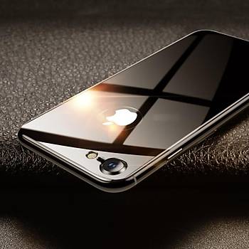 Baseus 4D Arc iPhone 7/8 Tam Kaplayan Arka Cam Koruyucu Füme