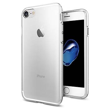 Spigen iPhone 7/8 Liquid Crystal 4 Tarafý Kapalý Kýlýf Crystal
