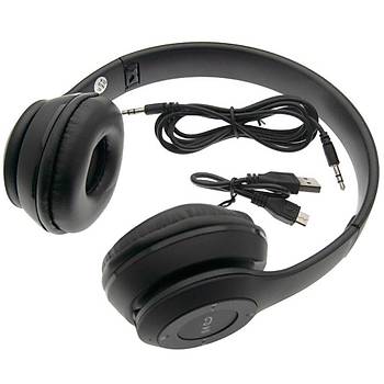 Wuw R38 Bluetooth Stero Mikrofonlu Kulak st Kulaklk