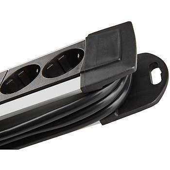 Brennenstuhl Premium-Alu-Line 8 li Priz Grubu Anahtarl 3 Metre