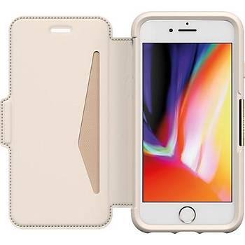 OtterBox Strada Folio Apple iPhone 7 Deri Klf Beige