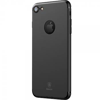 Baseus Simple Solid Serisi iPhone 7/8 Soket Korumalý Kýlýf Siyah