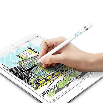 Wiwu Picasso Dokunmatik IOS ve Android Uyumlu Çizim Kalemi Beyaz