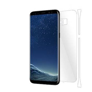 Piili Samsung Galaxy S8 Plus TPU Arka ve Yan Yz Koruyucu Film