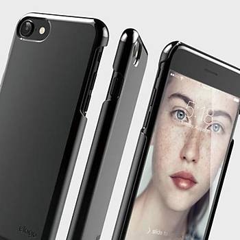 Elago iPhone 7 Plus / 8 Plus Slim Fit 2 Jean Indigo Klf Siyah