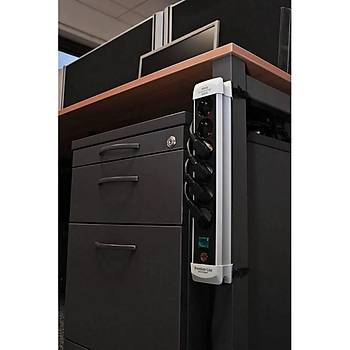 Brennenstuhl Premium-Line 6 Soketli 3 Metre Akm Kor. Uzatma Priz