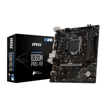 MSI B360M Pro-Vd Ddr4 2666 Usb3.1 Dv Vga 8.Nesil Anakart