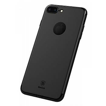Baseus Slim Serisi iPhone 7 Plus / 8 Plus Solid Klf Siyah