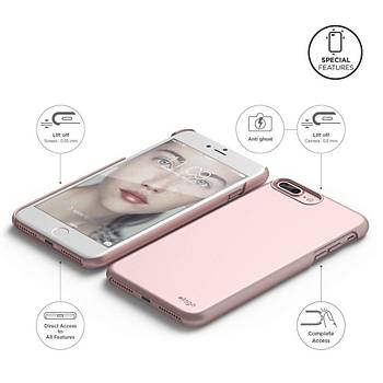 Elago iPhone 7 Plus/8 Plus Slim Fit 2 Jean Indigo Klf Rose Gold
