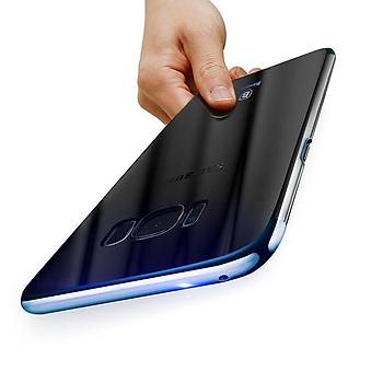 Baseus Samsung Galaxy S8 Glitter Ultra Ýnce TPU Kýlýf Mavi