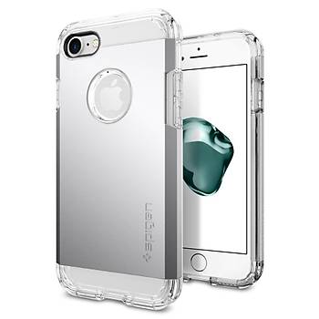 Spigen iPhone 7 / iPhone 8 Tough Armor Klf Satin Silver