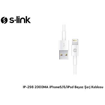 S-Lýnk 2A Iphone Lightning Usb Data Þarj Kablosu Beyaz