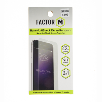 Factor-M Samsung J6 Nano Darbe nleyici Ekran Koruyucu