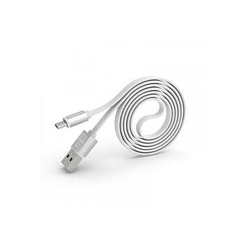 Pineng Pn-303 Micro Usb 1 Metre Data arj Kablosu Beyaz