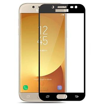 Piili 5D Tm Yzey Samsung Galaxy J3 Pro Cam Ekran Koruyucu Siyah