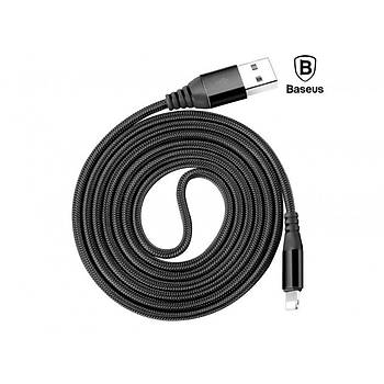 Baseus Black 1,2M 2A iPhone Lightning Data arj Kablosu Siyah