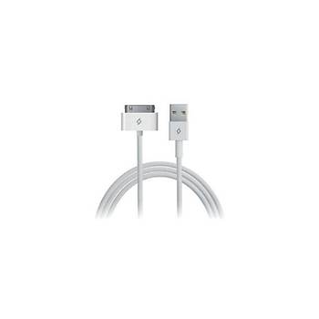 Ttec Classic Apple iPhone 4 ( 30-Pin ) Data arj Kablosu Beyaz