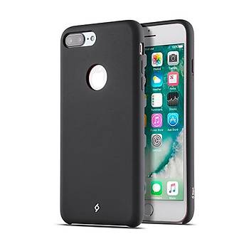 Ttec Smooth L Yumuþak Dokulu Apple iPhone 7 Plus Kýlýf Siyah