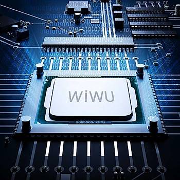 Wiwu ST03 Lightning Audio ve arj Dntrc Adaptr Gri