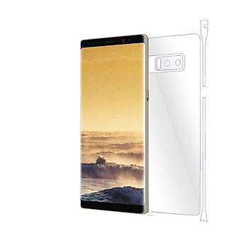 Piili Samsung Galaxy Note 8 TPU Arka ve Yan Yz Koruyucu Film