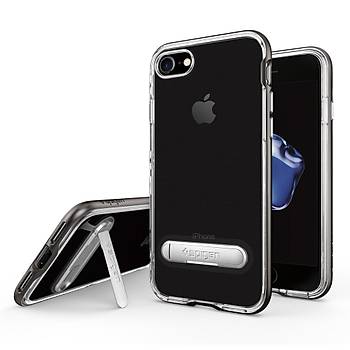 Spigen iPhone 7 / iPhone 8 Crystal Hybrid Klf Gun Metal