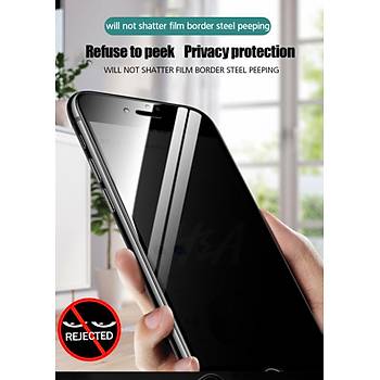 Piili Privacy Gizli Grnmez iPhone 6 Ekran Koruyucu Cam