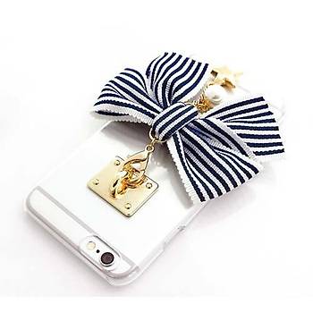 Ddpop Style Stripe Ribbon iPhone 7 / 8 Kurdelalý Kýlýf