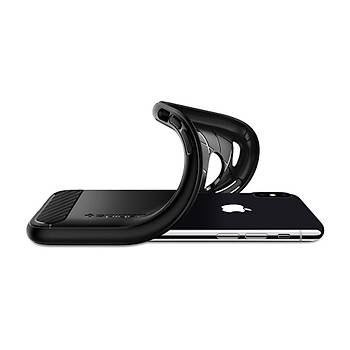 Spigen iPhone X / iPhone XS 5,8 Rugged Armor Klf Matte Black