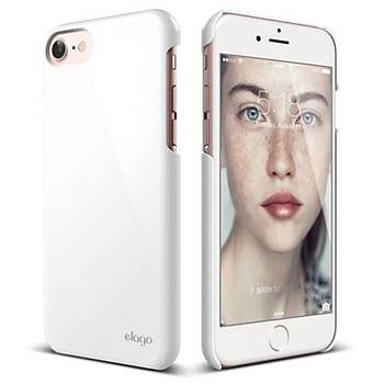 Elago iPhone 7 / iPhone 8 Slim Fit 2 Jean Indigo Klf Beyaz