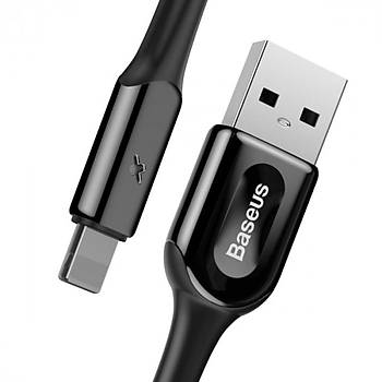 Baseus X-Type 2A Lightning Kopmaya Dayankl arj Kablosu 0,5M