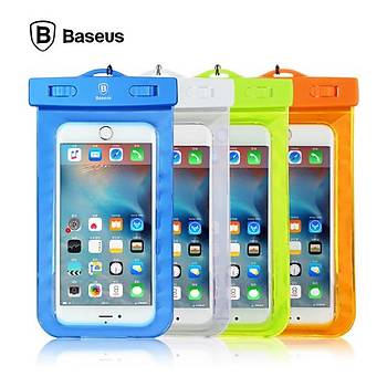 Baseus Waterproof Bag Su Geirmez Telefon antas Beyaz