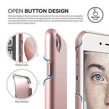 Elago Apple iPhone 7 / iPhone 8 Slim Fit 2 Jean Indigo Klf Gold