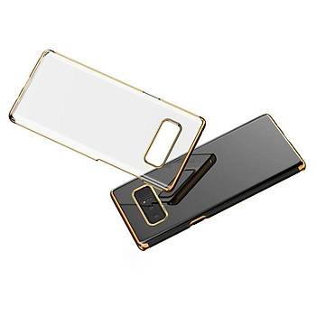 Baseus Samsung Galaxy Note 8 Glitter Ultra Ýnce TPU Kýlýf Altýn