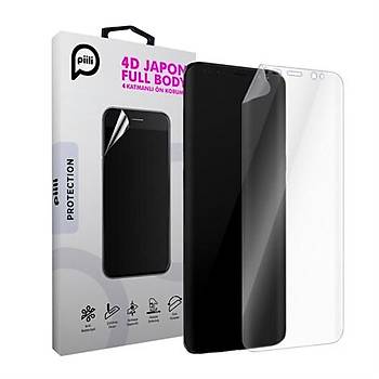 Piili 4D Full Screen iPhone X/XS 5,8 Ekran Koruyucu Film