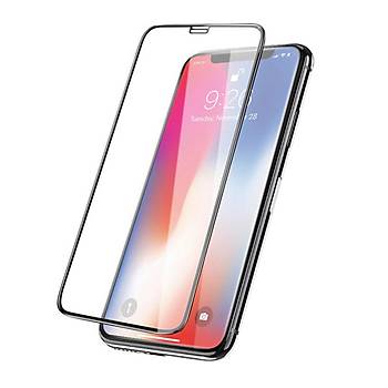 Piili 6D Eimli Kenar n Panel iPhone X/XS 5,8 Cam Ekran Koruyucu