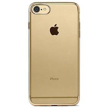 Ttec ChromeClear Serisi Apple iPhone 8 / iPhone 7 Kılıf Altın