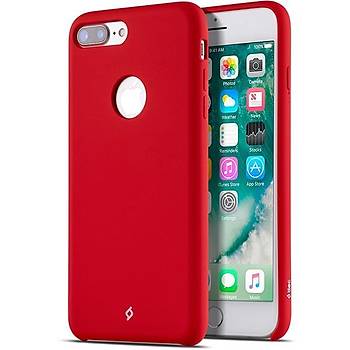 Ttec Smooth L Yumuak Dokulu Apple iPhone 7 Plus Klf Krmz