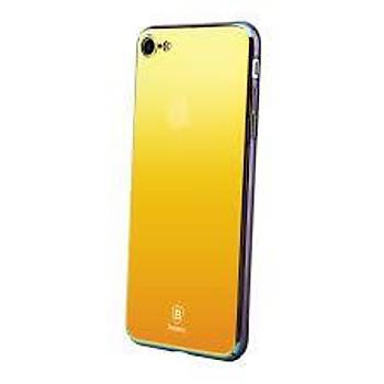 Baseus Glass Mirror Serisi iPhone 7 / iPhone 8 Aynalý Kýlýf Gold