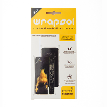 Wrapsol Samsung S8 Plus n & Arka Darbe nleyici Ekran Koruyucu