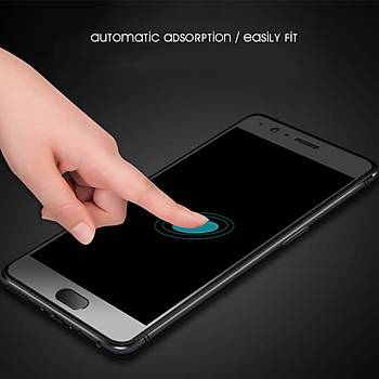 AntDesign 5D Tüm Yüzey Galaxy A8 2018 Cam Ekran Koruyucu Siyah