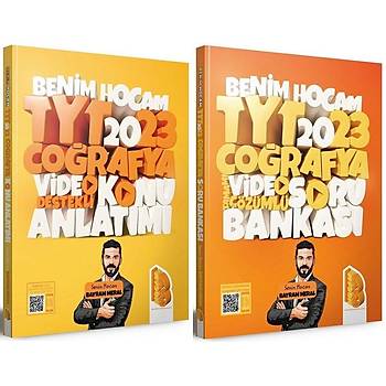 Benim Hocam 2023 YKS TYT Coğrafya Konu Anlatımı + Soru Bankası Video Çözümlü - Bayram Meral