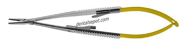OTTO LEIBINGER Castroviejo 14 cm Straight Serr.TC ıd:174/55TC