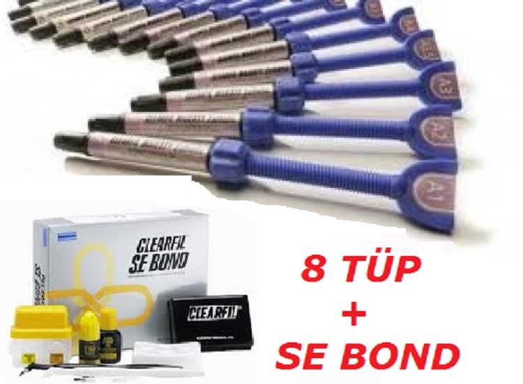 KURARAY Clearfil Majesty Esthetic Set ( 8 Tüp + SE Bond )