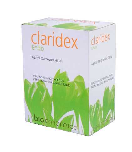 BIODINAMICA Claridex Endo Pulpasız Diş için Beyazlatıcı. 10g + 10ml.