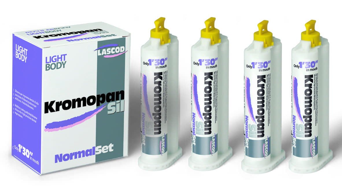 LASCOD KromopanSil Normal A tipi Silikon 2. Ölçü 4x50ml