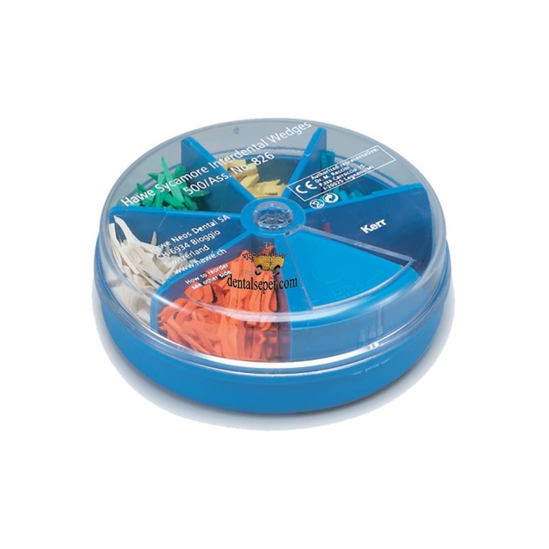 KERR Sycamore Interdental Ahşap Kama - 500 Adet - Asorti Paket - 826