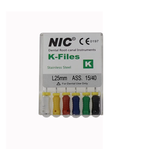 NIC Superline K Tipi El Kanal Eğesi Çelik 25 mm
