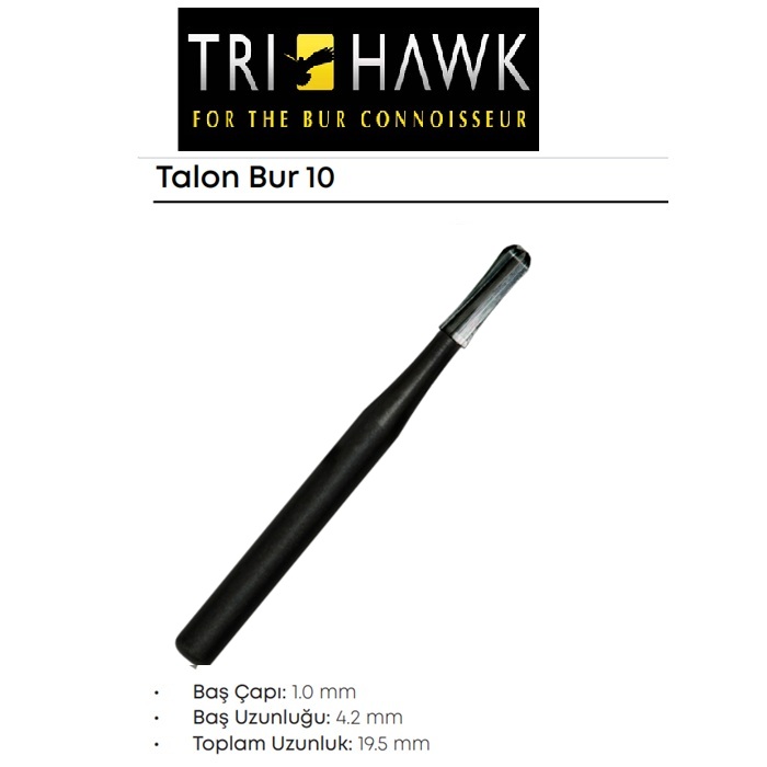 Tri Hawk Talon Kesim Frezi No:10