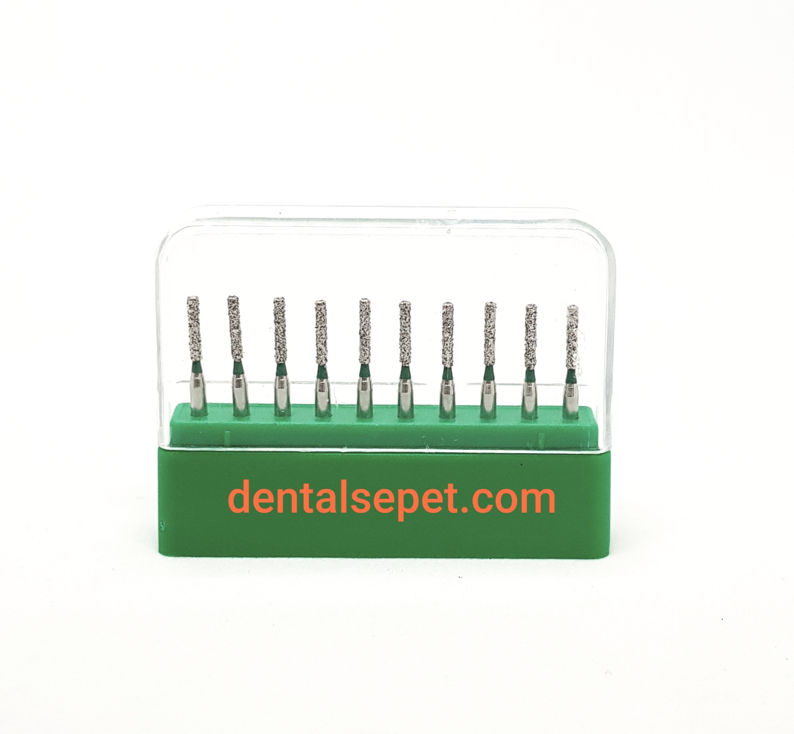 HI-CARE / DIMEI Aerator İçin Yeşil Kuşak Fissür Frez No:12 10 Adet