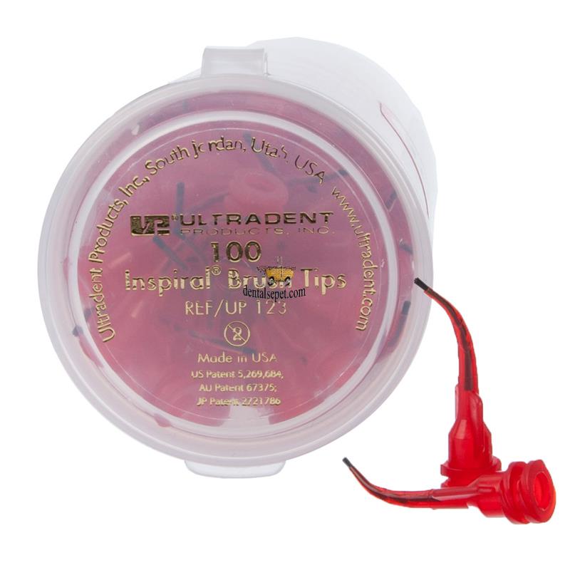 ULTRADENT Inspiral Brush Tip - Fırça Uç 100 adet (Sipariş Üzerine Tedarik Edilmektedir.)